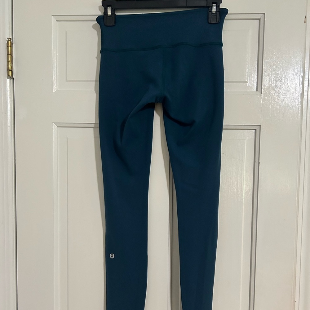 Lululemon Blue Reversible Leggings